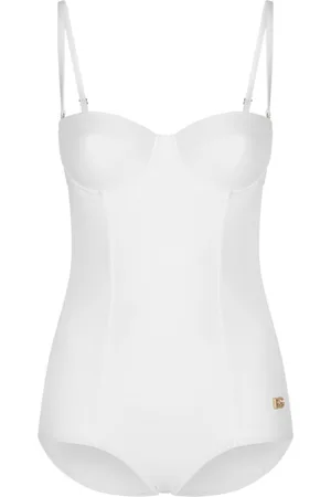 Dolce & Gabbana Logo-plaque swimsuit