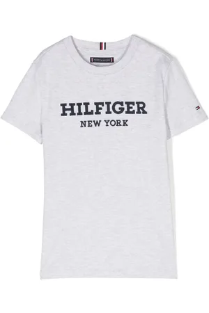 Tommy Hilfiger Logo-embroidered cotton T-shirt