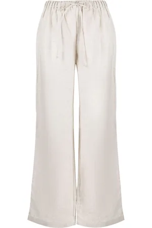 Reformation Olina straight-leg linen trousers