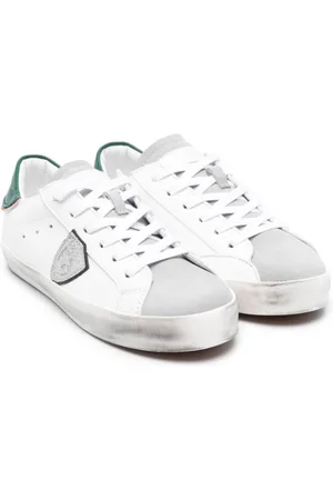 Philippe model Paris logo-patch sneakers