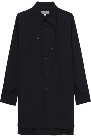 YOHJI YAMAMOTO Long-sleeved buttoned cotton shirt