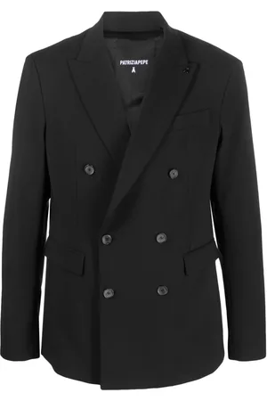 Patrizia Pepe Peak-lapels double-breasted blazer