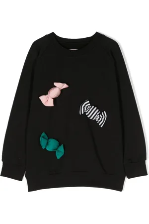 Wauw Capow by Bangbang Appliqué-detail organic cotton sweatshirt