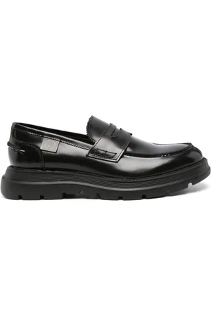 Giuliano Galiano Freddie penny-slot leather loafers
