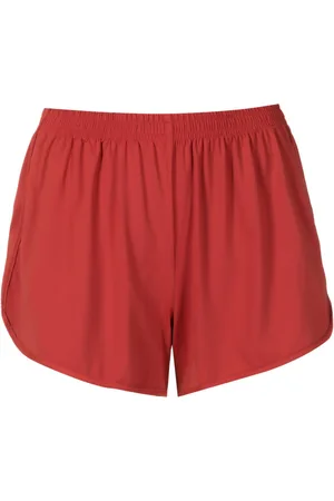 Lygia & Nanny Lee elasticated-waist mini shorts