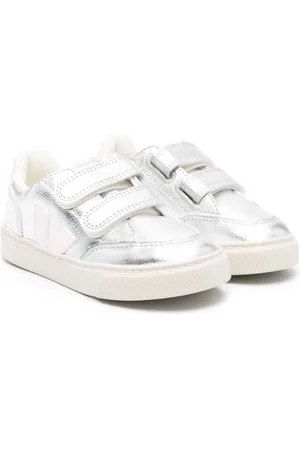 Veja V-12 ChromeFree metallic sneakers
