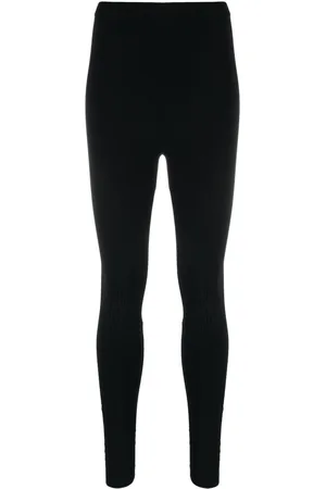 Zadig & Voltaire Perforated high-waist leggings