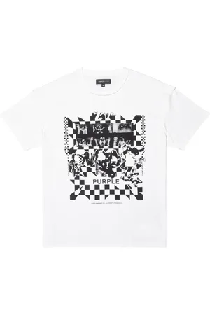 Purple Brand Graphic-print cotton T-shirt