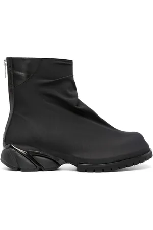 424 FAIRFAX Panelled zip-up ankle boots