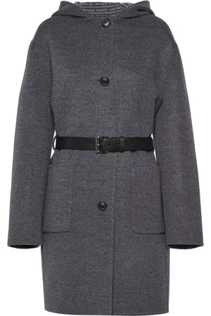 Prada Single-breasted wool coat