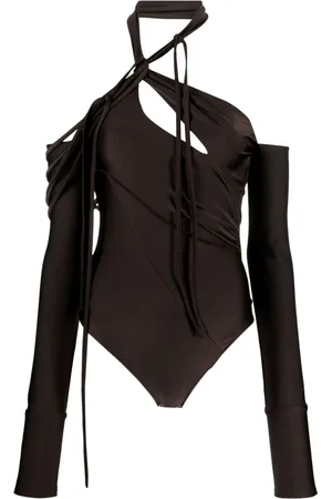 COPERNI Off-shoulder halterneck bodysuit