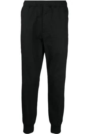 A Bathing Ape Logo-patch elasticated-waist trousers