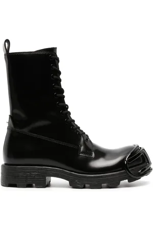 Diesel D-Hammer D lace-up leather boots
