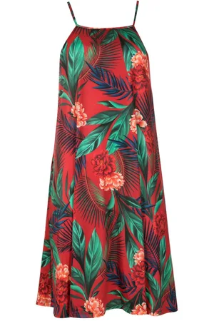Lygia & Nanny Isis botanical-print shift dress