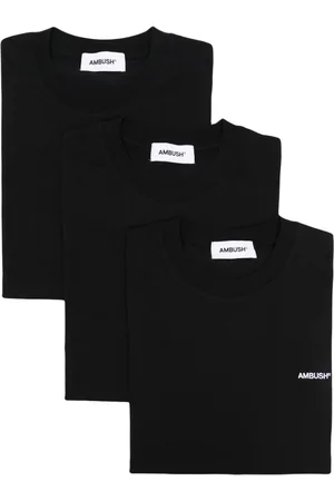 AMBUSH Logo-embroidered crew-neck T-shirt