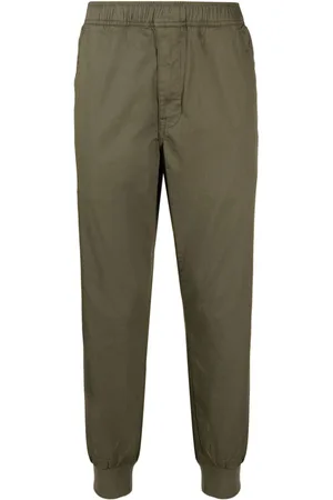 A Bathing Ape Logo-patch elasticated-waist trousers
