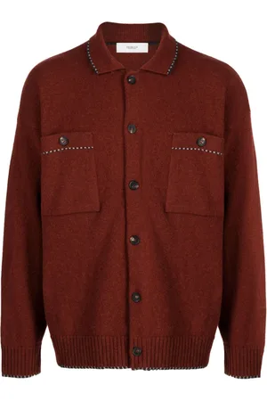 PRINGLE OF SCOTLAND Contrast-trim buttoned cardigan