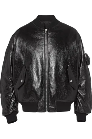Prada Nappa leather bomber jacket