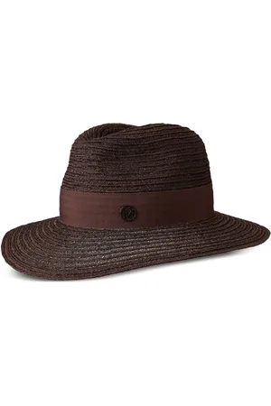 Le Mont St Michel Henrietta straw Fedora hat