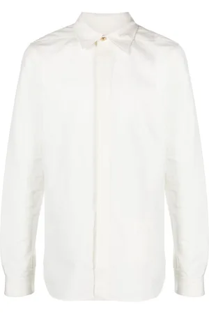 Rick Owens Cotton long-sleeve shirt