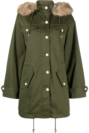 Michael Kors Faux fur-trim parka