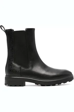 Calvin Klein Cleat 40mm leather boots