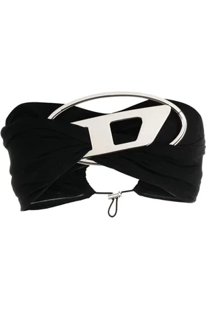 Diesel T-Benda strapless crop top