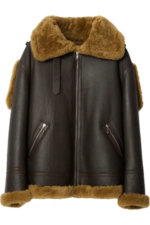 Burberry Shearling Aviator leather jacket