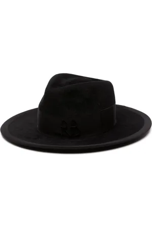 Ruslan Baginskiy Logo-embroidered fedora hat