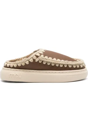Mou Eskimo leather slippers