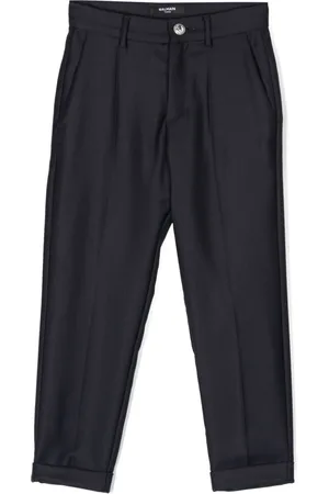 Balmain Virgin wool-blend trousers