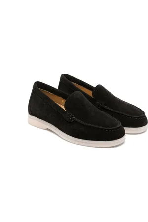 Scarosso Ludovica slip-on suede loafers