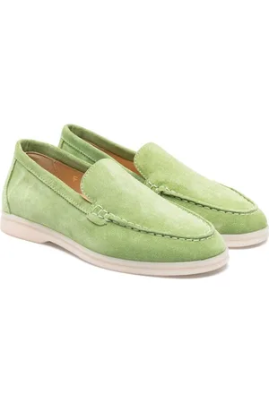 Scarosso Ludovica slip-on suede loafers