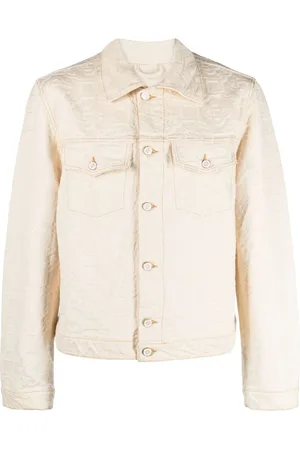 Casablanca Monogram-jacquard denim jacket