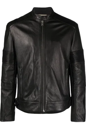 Zadig & Voltaire Lean zip-up leather biker jacket