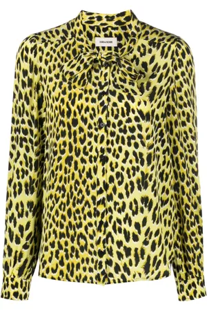 Zadig & Voltaire Taos leopard-print silk shirt