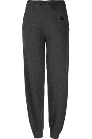 Marant Etoile Kira drawstring-waist knitted trousers