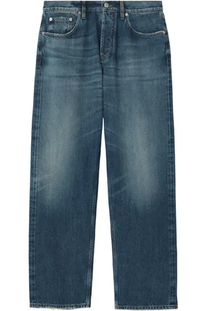 Burberry Mid-rise wide-leg jeans