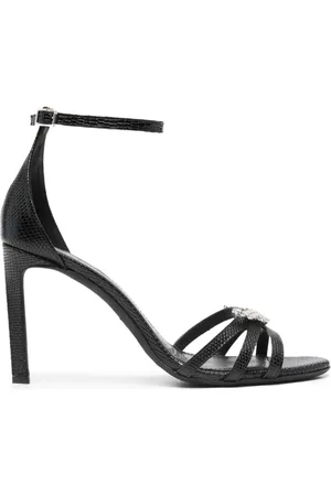 Zadig & Voltaire Amee Wing Court 90mm leather sandals