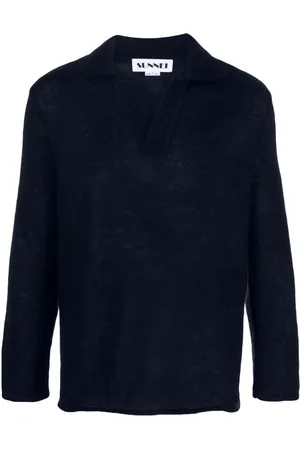 SUNNEI Textured mohair-blend polo short
