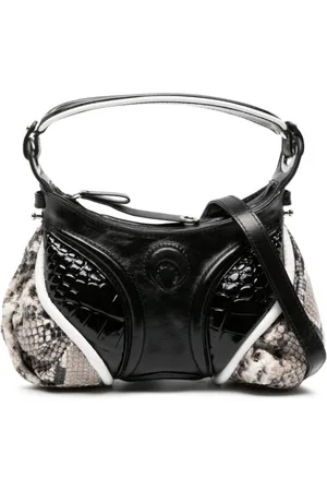 Marine Serre Small Futura shoulder bag