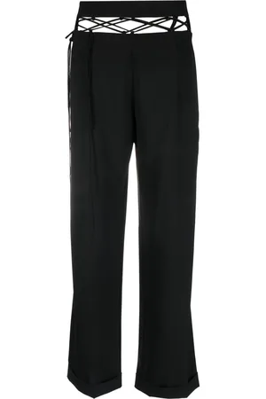 Nensi Dojaka Cut-out wool trousers