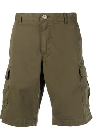 Woolrich Knee-length cotton cargo shorts