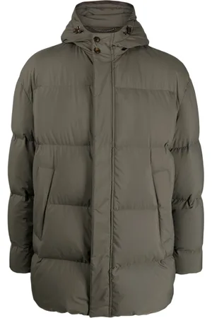 CANALI Hooded padded jacket