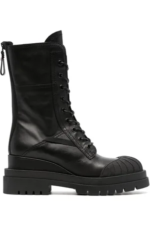 Premiata Yukon lace-up leather boots