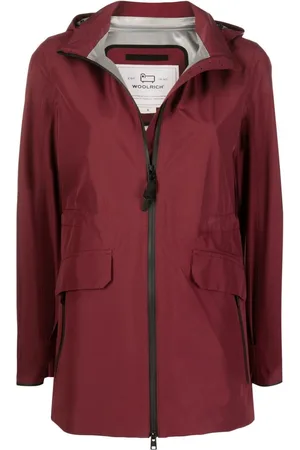 Woolrich Lightweight Clay hooded parka coat