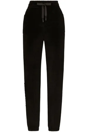 Dolce & Gabbana Logo-embroidered drawstring track pants