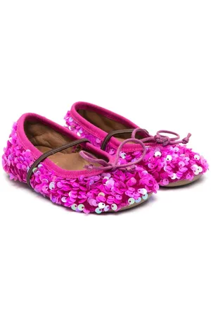 PèPè Sequin ballerina shoes