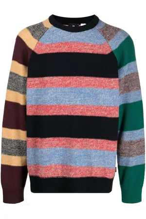 Paul Smith Stripe-print crew-neck jumper