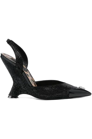 Philipp Plein Decollete 105mm crystal-embellished pumps